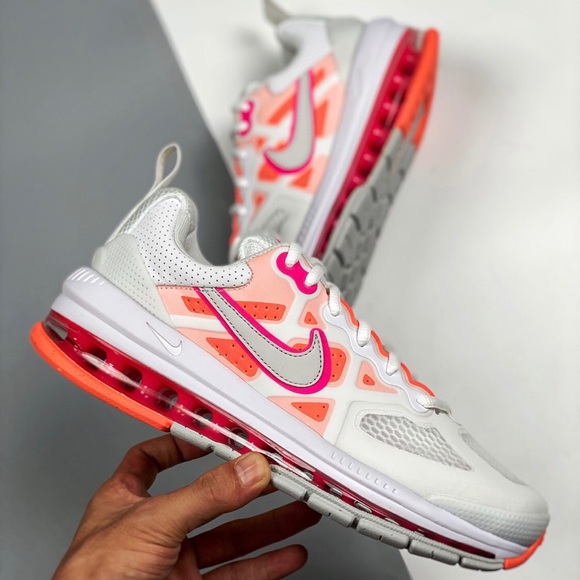 Nike Shoes - Nike Air Max Genome Bright Mango Hyper Pink Leather Sneaker Womens Size 7 NEW